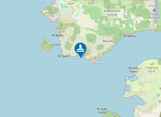 Map of Ac Koversada Djecja Plaza