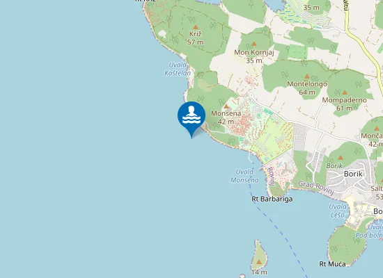 Map of Ac Amarin Ispod Restorana