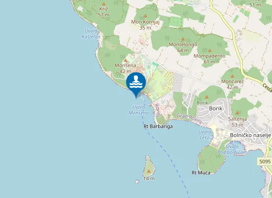 Map of Ac Amarin Pjescana Plaza