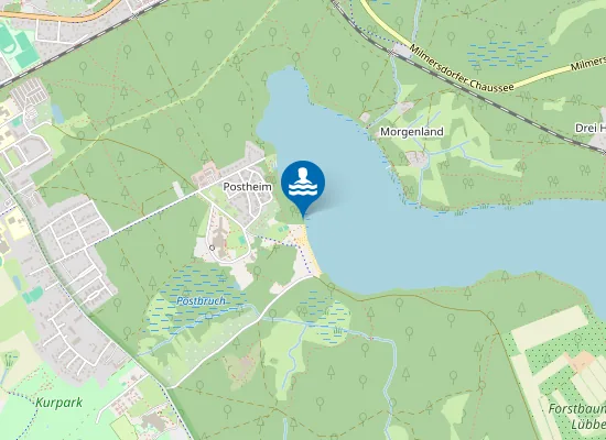 Map of LUEBBESEE TEMPLIN SEEHOTEL