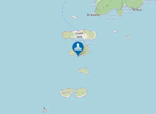 Map of OTOK MASKIN FKK JUZNA STRANA OTOKA