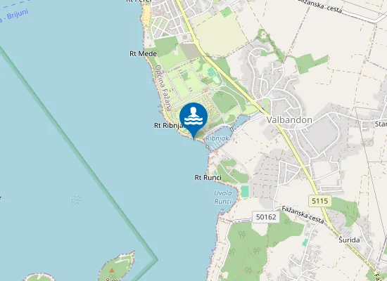 Map of VALBANDON PLAZA