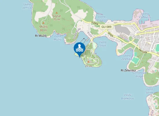 Map of Ac Stoja Prema Pucini