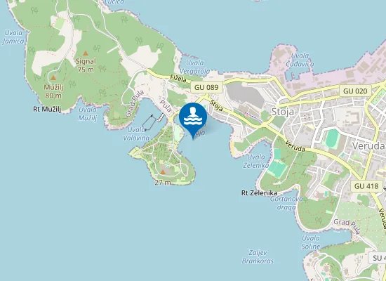 Map of STOJA GRADSKA PLAZA