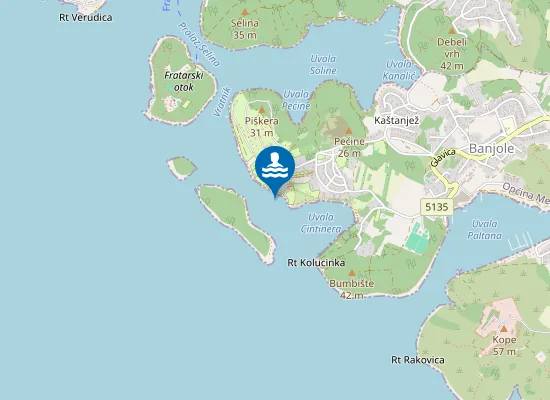 Map of BANJOLE UVALA