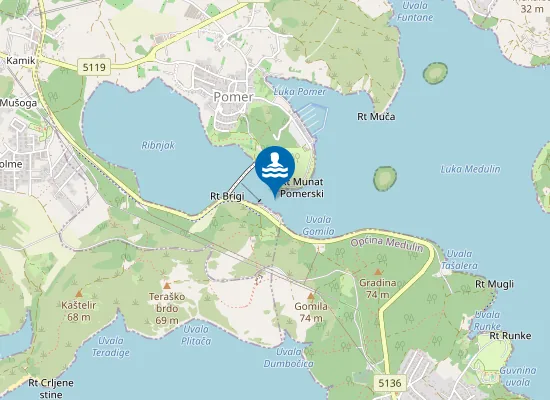 Map of POMER AC POMER