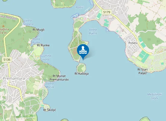 Map of Ac Medulin Skrape