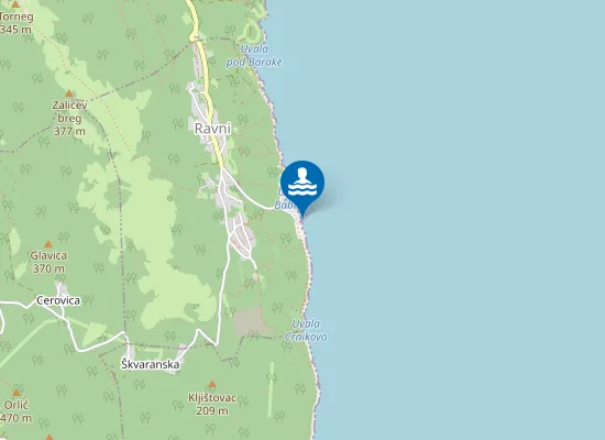 Map of TN RAVNI POZICIJA II