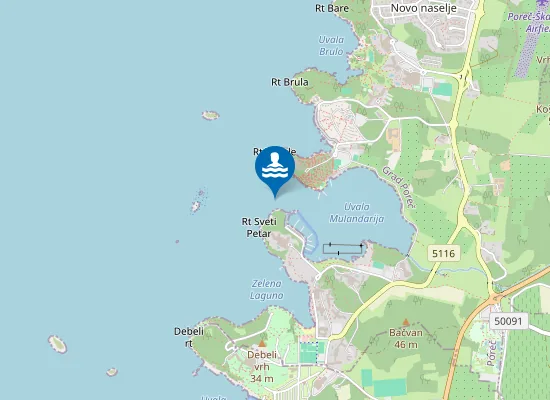 Map of HOTEL PARENTIUM ISPOD HOTELA