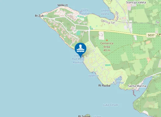 Map of TN SOLARIS PLAZA GALEB