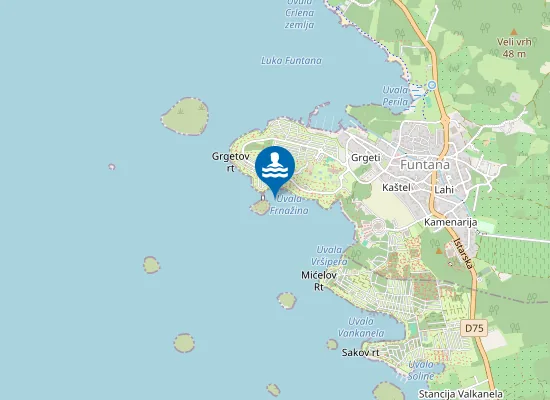 Map of Ac Istra Plaza Istra