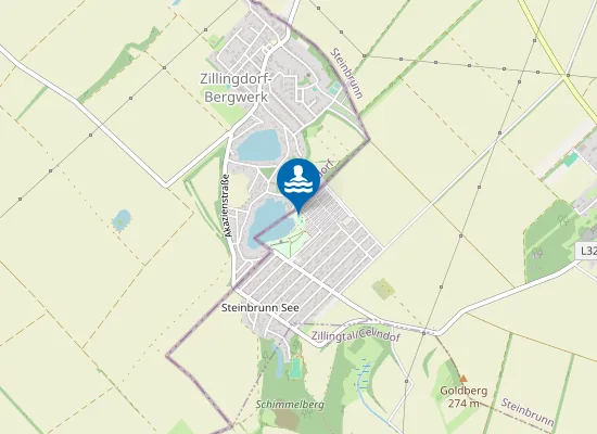 Map of STEINBRUNNER SEE