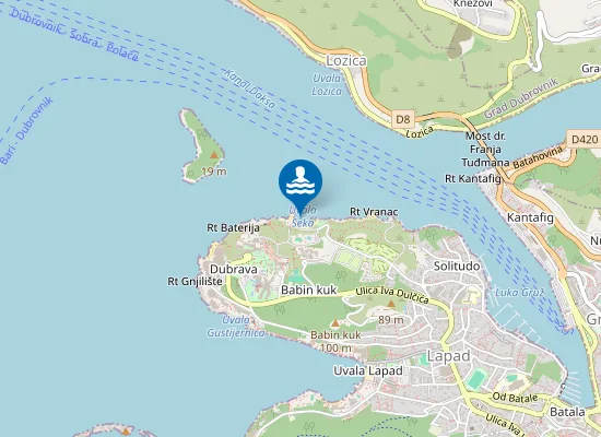 Map of KUP COPACABANA