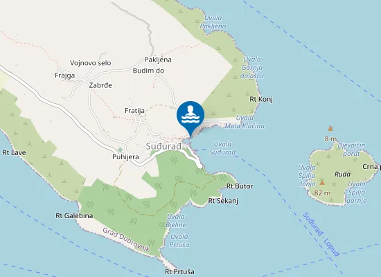 Map of KUP SUDJURADJ