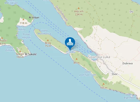 Map of SIPANSKA LUKA