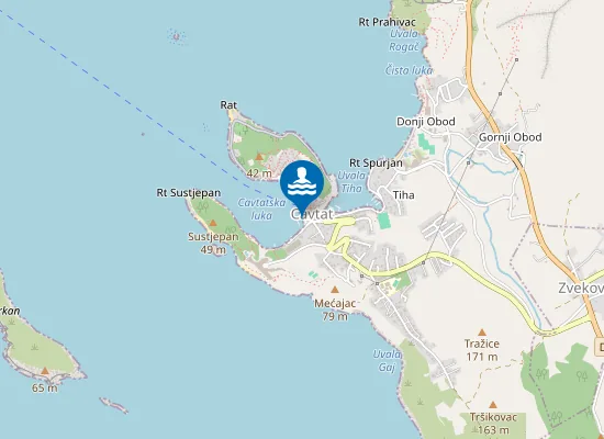 Map of KUPALISTE VK CAVTAT