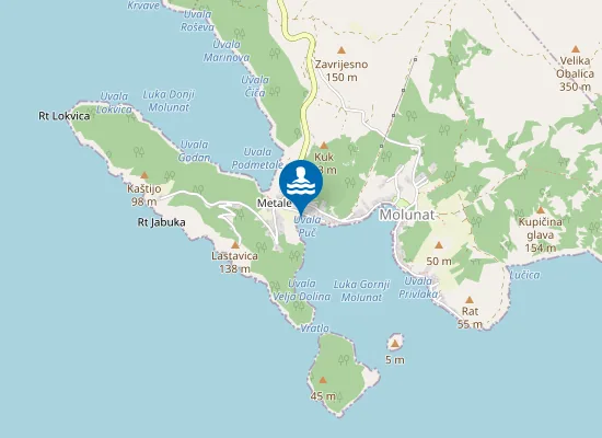 Map of PLAZA UZ AUTO KAMP MONIKA