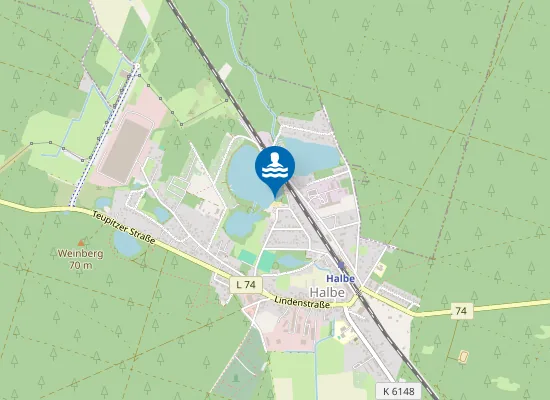 Map of HEIDESEE HALBE