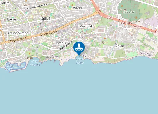 Map of ZNJAN HOTEL FANAT