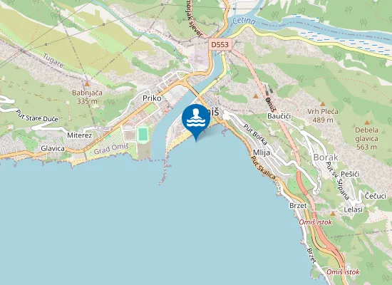 Map of PLAZA PUNTA SREDINA