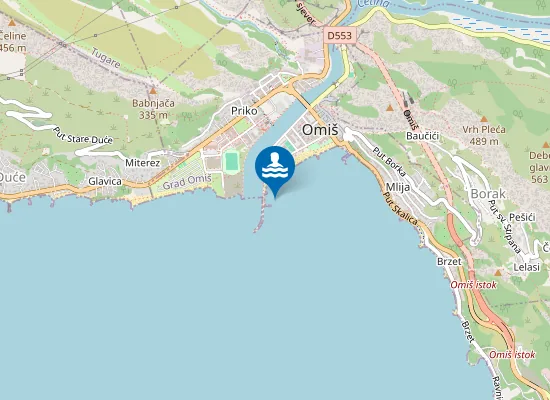 Map of PLAZA PUNTA POCETAK