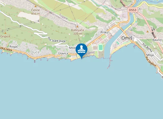 Map of Autokamp Zapad