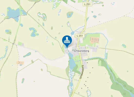 Map of MUEHLENSEE SCHWANEBERG