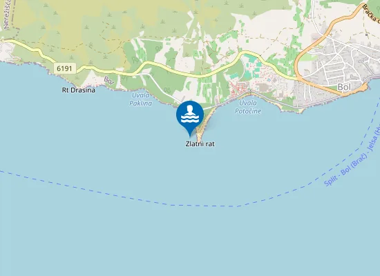 Map of ZLATNI RAT 1