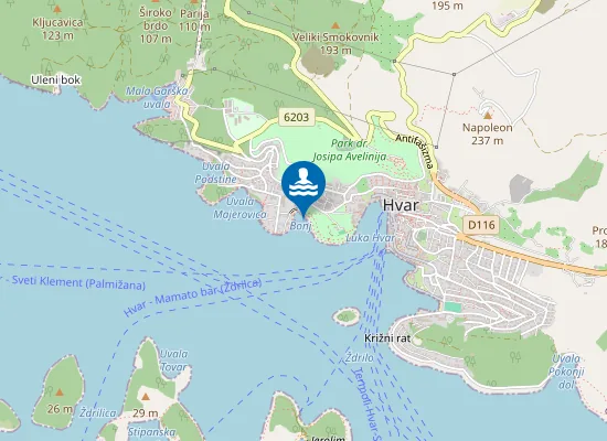 Map of GRADSKA PLAZA BONJ