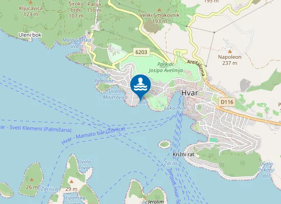 Map of GRADSKA PLAZA