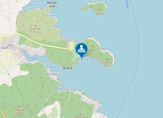 Map of KUPALISTE SOLINE