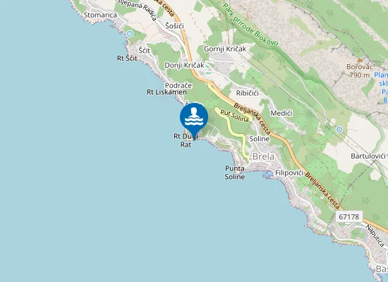 Map of DUGI RAT ISTOK