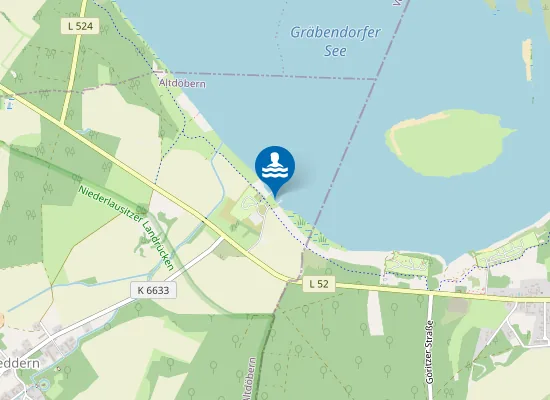 Map of GRAEBENDORFER SEE REDDERN