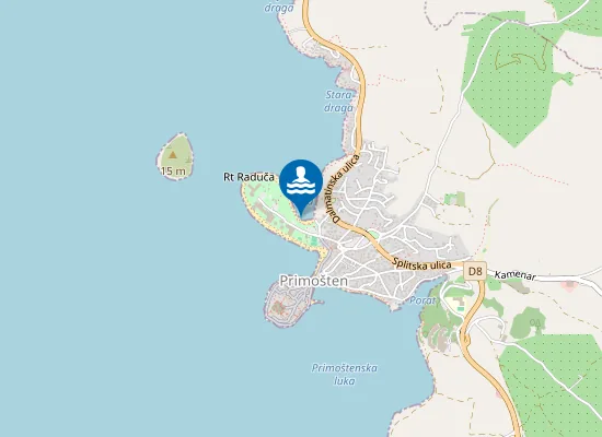 Map of RADUCA VELIKA