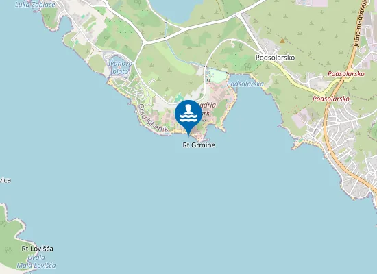 Map of SOLARIS HOTEL JURE