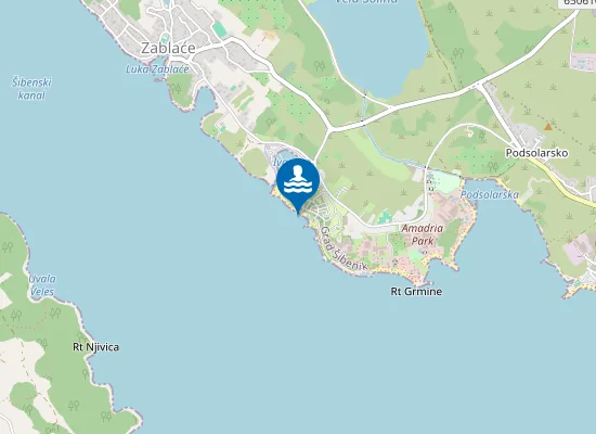 Map of Autocamp Solaris