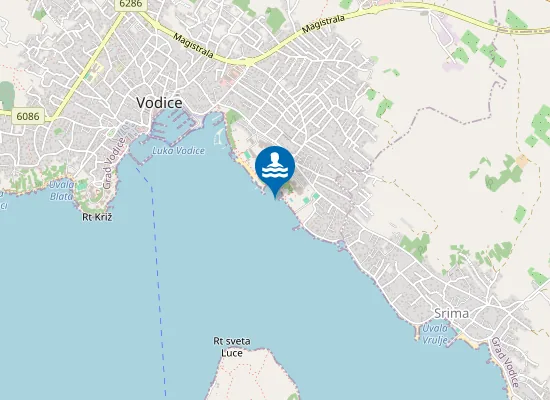 Map of HOTEL IMPERIJAL