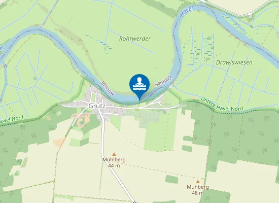 Map of HAVEL GRUETZ BIWAKPLATZ