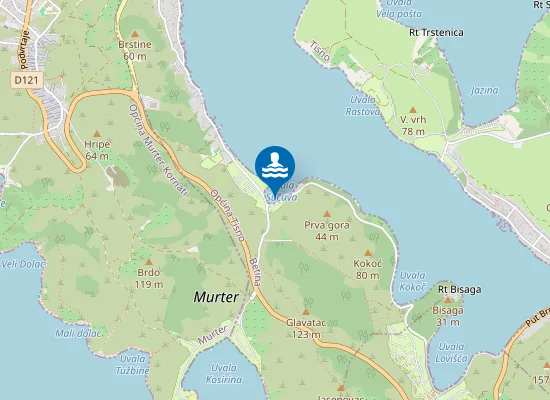 Map of BETINA PLITKA VALA