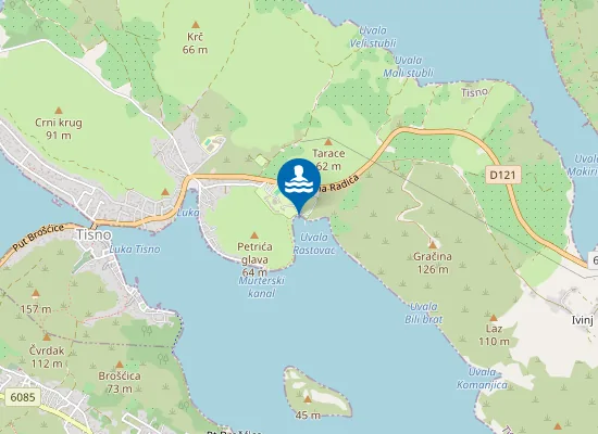 Map of TISNO RASTOVAC