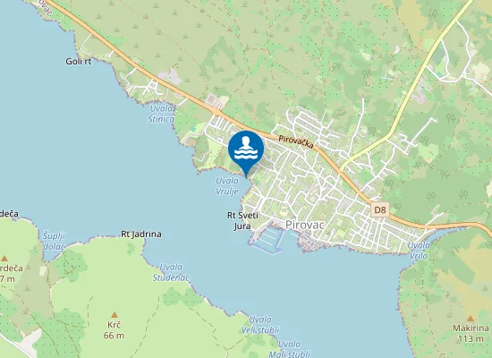 Map of PIROVAC LOLIC SREDINA