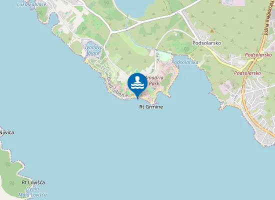 Map of SOLARIS H JURE SREDINA