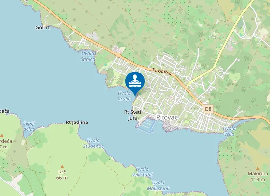 Map of PIROVAC LOLIC POCETAK