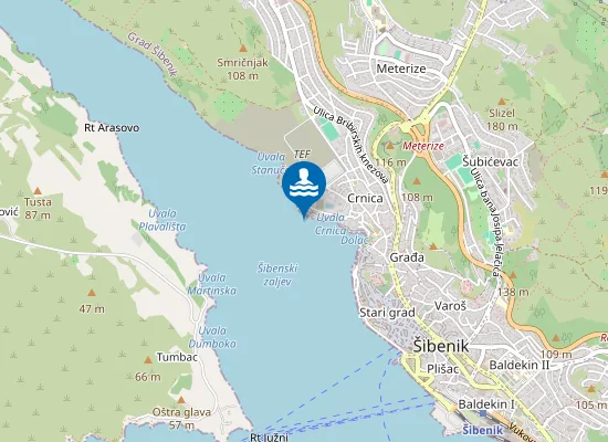 Map of PLAZA CRNICA BANJ