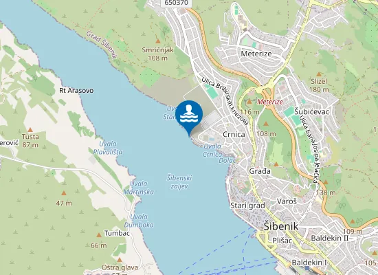 Map of PLAZA CRNICA BANJ KRAJ