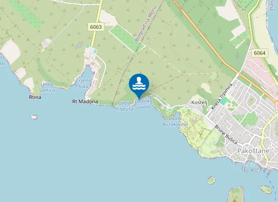 Map of PILATUSA MADONA