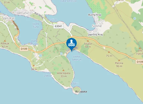 Map of UVALA SAHARUN