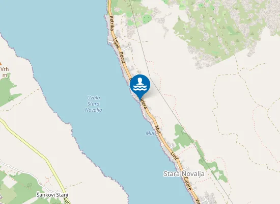 Map of STARA NOVALJA TRINCEL