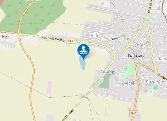 Map of Bajer Djakovo