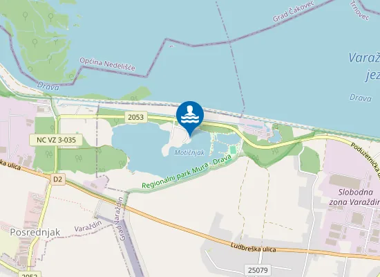 Map of MOTICNJAK LAGUNA B